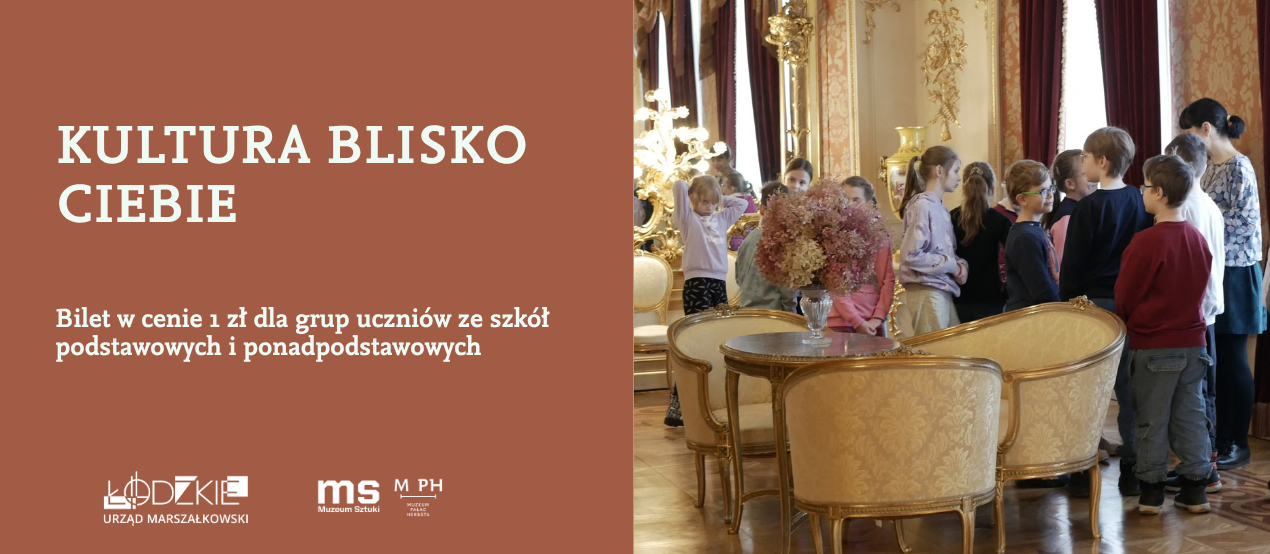 grafika przedstawia plakat informacyjny o programie "kultura blisko Ciebie".