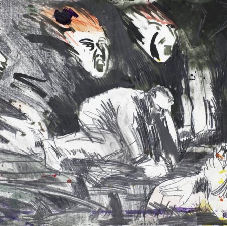 Edward Dwurnik, Pijany Gierek, 1985 r.