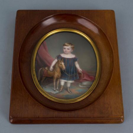 Richard Schwager, Boy with a Horse, 1870, Collection of Muzeum