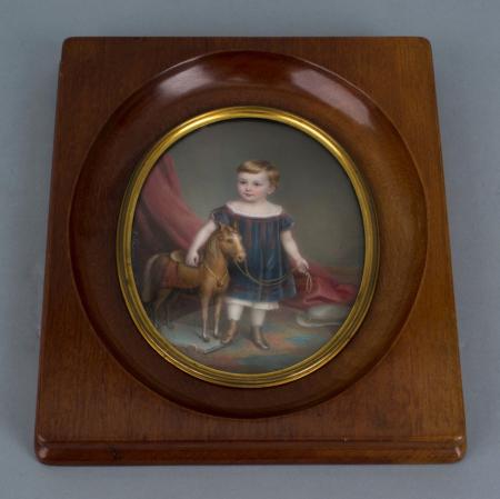 Richard Schwager, Chłopiec z koniem, 1870 r