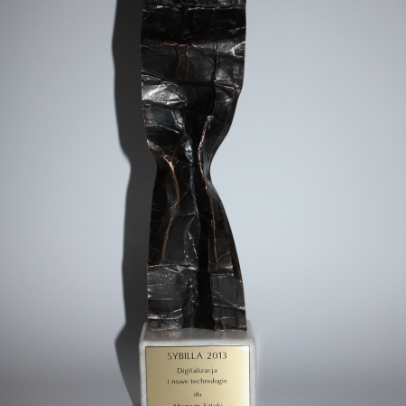 statuetka nagrody Sybilla 2013