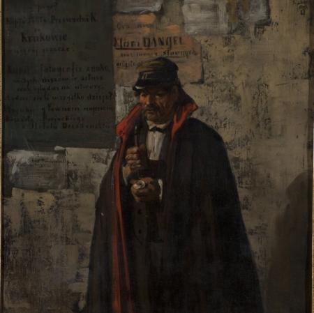 Wacław Koniuszko, The Krakow Messenger, 1881, Collection of Muzeum Sztuki in Łódź