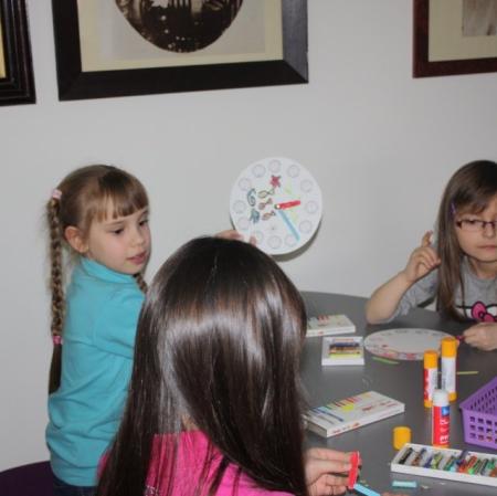 Uczestniczki podczas pracy.