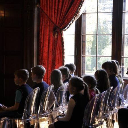 Uczniowie, którzy uczestniczyli w konkursie.