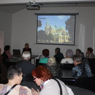 Wykład dla seniorów w Muzeum Pałac Herbsta