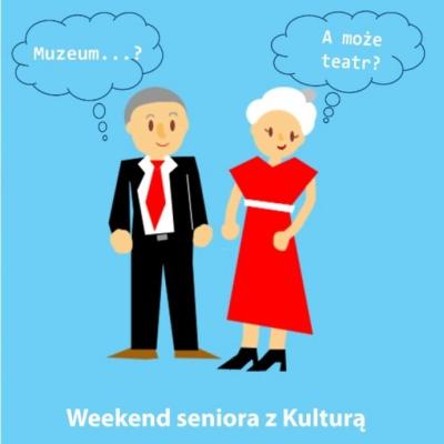 Plakat akcji "Kultura 60 +"