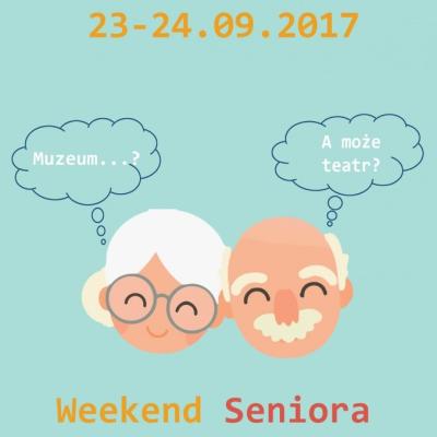 Plakat promujący akcję „60+ Kultura ”