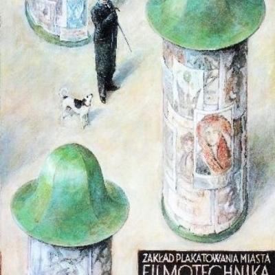 Plakat autorstwa Wiesława Grzegorczyka