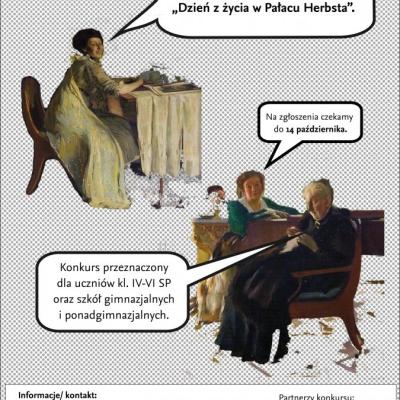 Plakat Dzień z życia w pałacu Herbsta