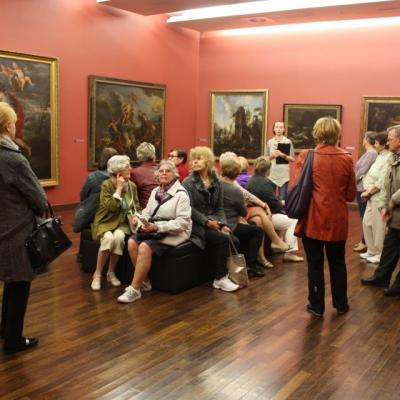 Wykład dla seniorów w Galerii Sztuki Dawnej