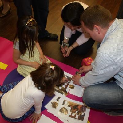 Uczestnicy zajęć w Galerii Sztuki Dawnej