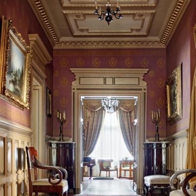 Korytarz na piętrze Pałacu Herbsta